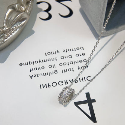 [：Polaidi Jewelry]ペルレ ダイヤモンドネックレス