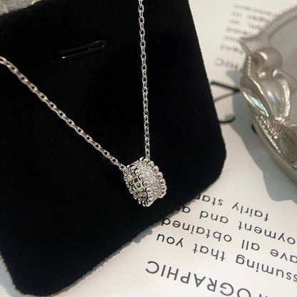 [：Polaidi Jewelry]ペルレ ダイヤモンドネックレス