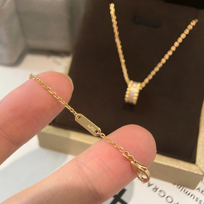 [：Polaidi Jewelry]ペルレ ダイヤモンドネックレス