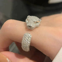 [Perlaura Jewelry ]PANTHERE 5.5MM ALL DIAMOND RING