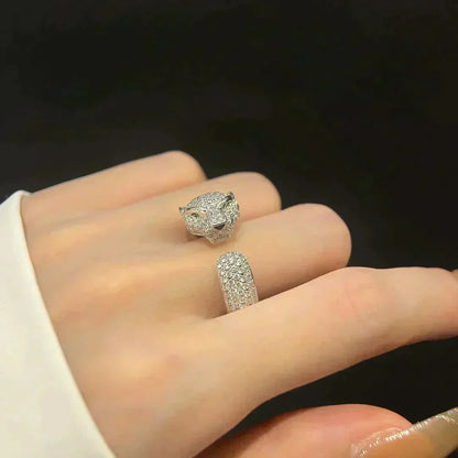 [Polaidi Jewelry]PANTHERE 5.5MM ALL DIAMOND RING