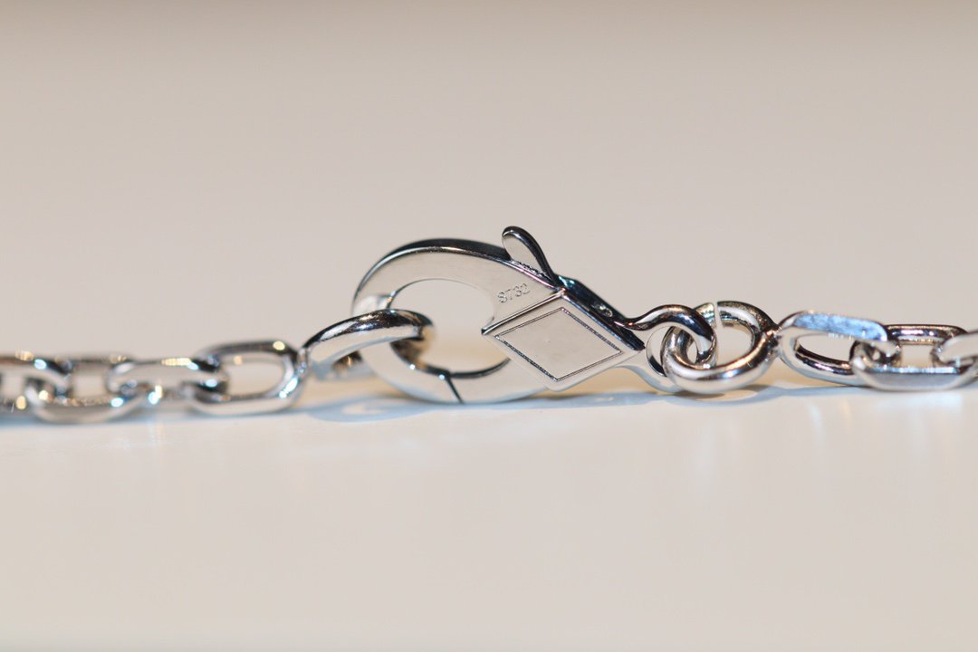 [：Polaidi Jewelry]クローバー 20モチーフ オニキス ダイヤモンド シルバー