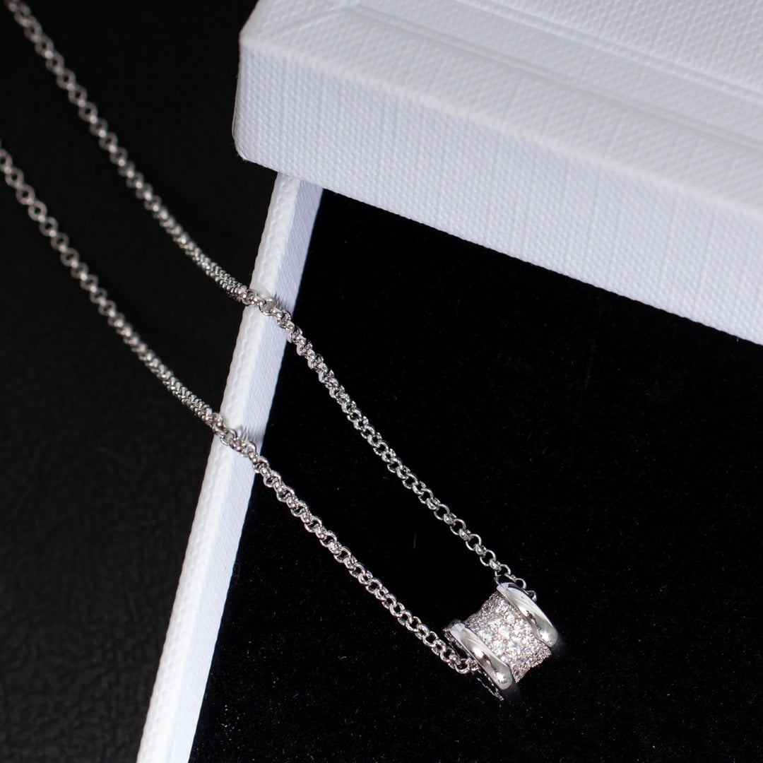 [：Polaidi]ZERO 1 SILVER DIAMOND NECKLACE