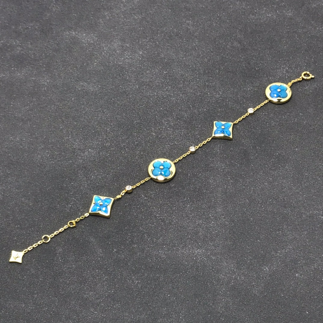 [：Polaidi Jewelry]STAR AND SUN TURQUOISE 4 MOTIFS 3 DIAMONDS