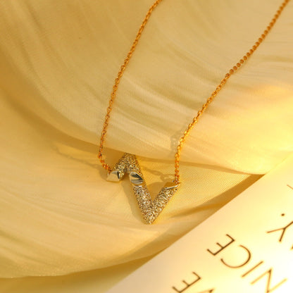 [：Polaidi Jewelry]ボルト シルバー ダイヤモンド ペンダントネックレス
