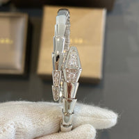 [Perlaura Jewelry ]SERPENTI BRACELET DIAMONDS SILVER