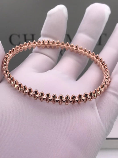 [：Polaidi Jewelry]CLASH PINK GOLD BRACELET