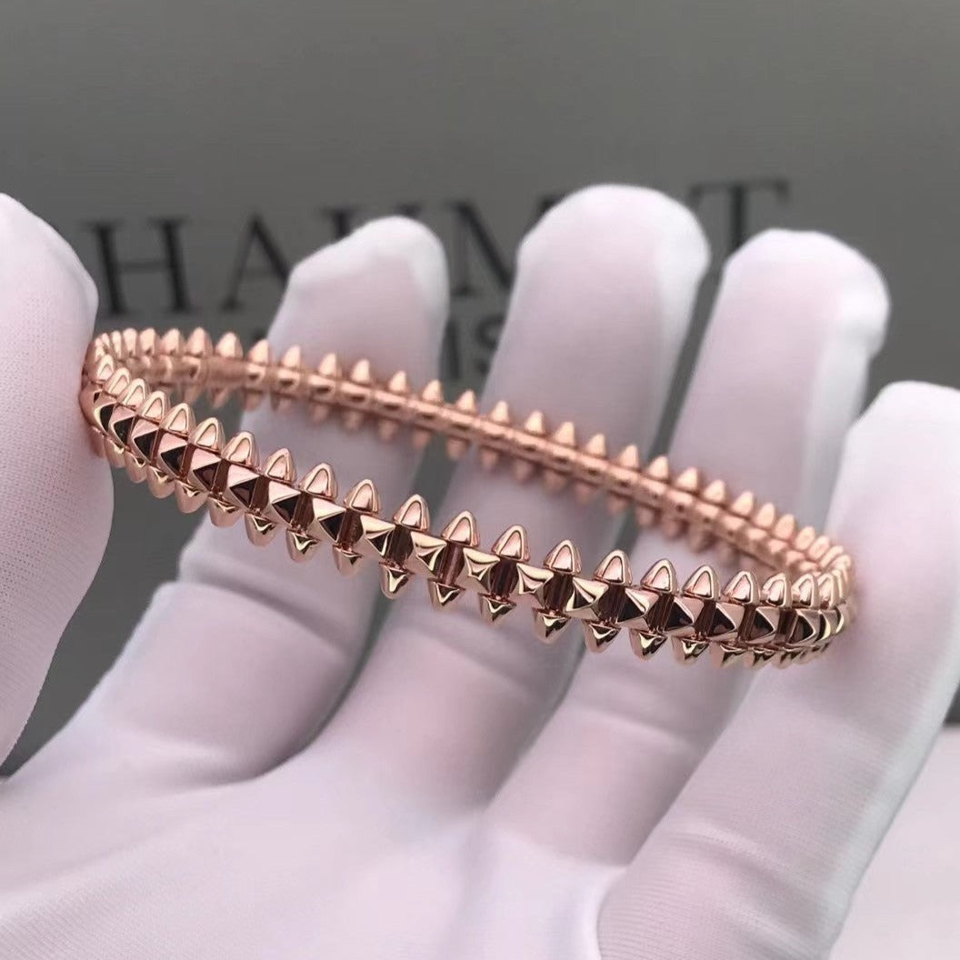 [：Polaidi Jewelry]CLASH PINK GOLD BRACELET