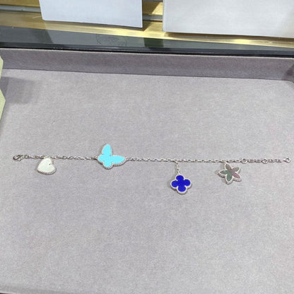 [：Polaidi Jewelry]LUCKY SPRING SILVER BRACELET 4 MOTIF