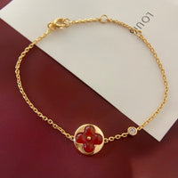 [Perlaura Jewelry ]SUN PEDANT CARNELIAN BRACELET
