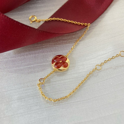[Polaidi Jewelry]SUN PEDANT CARNELIAN BRACELET