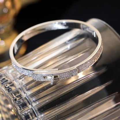 [：Polaidi Jewelry]KELLY BRACELET DIAMOND PAVED