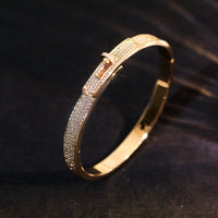[Perlaura Jewelry ]KELLY BRACELET DIAMOND PAVED