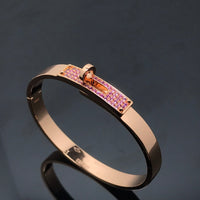 [Perlaura Jewelry ]KELLY BRACELET PINK DIAMOND