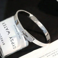 [Perlaura Jewelry ]KELLY SILVER DIAMOND BRACELET