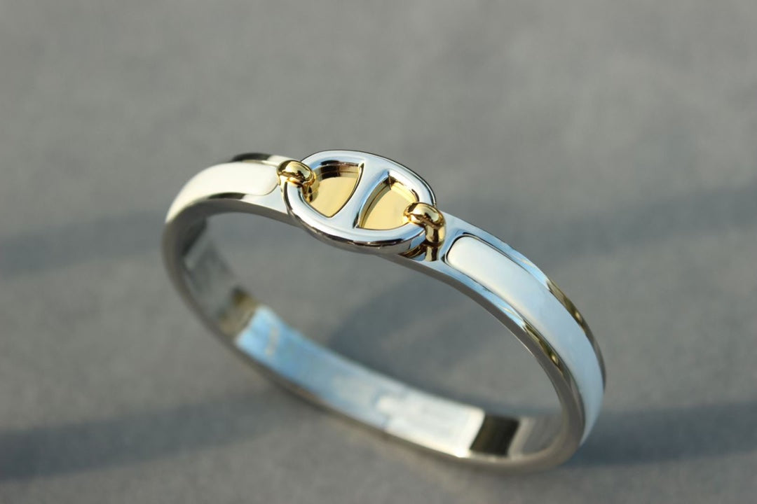[Polaidi Jewelry]CLIC CHAINE SILVER BRACELET