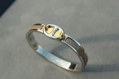 [：Polaidi Jewelry]CLIC CHAINE SILVER BRACELET