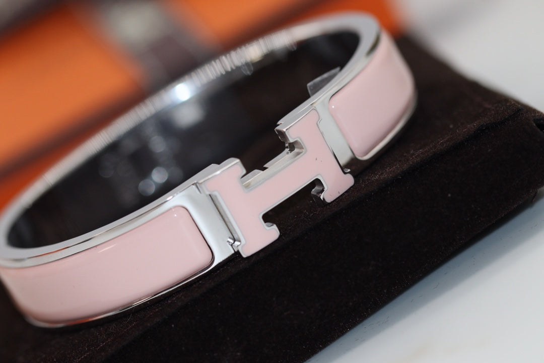[Polaidi Jewelry]H BRACELET 12MM PINK
