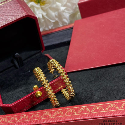 [：Polaidi Jewelry]CLASH LARGE HOOP EARRINGS