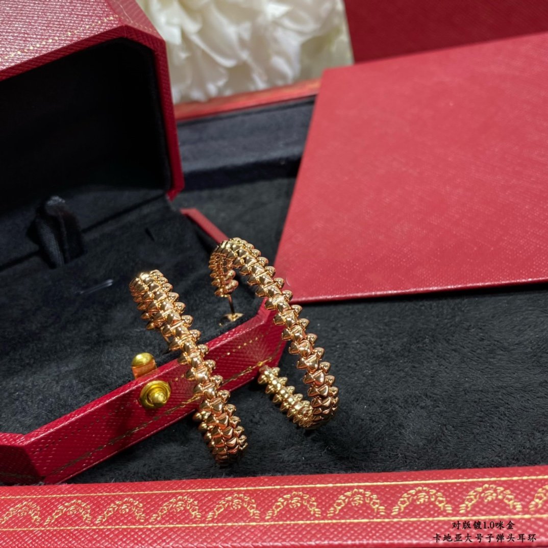[Polaidi Jewelry]CLASH LARGE HOOP EARRINGS