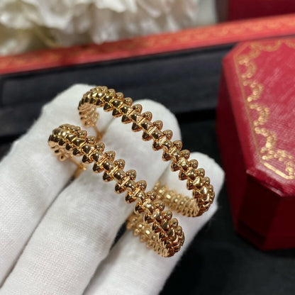 [Polaidi Jewelry]CLASH LARGE HOOP EARRINGS