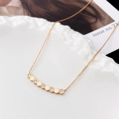 [：Polaidi Jewelry]BEE MY LOVE ダイヤモンドネックレス