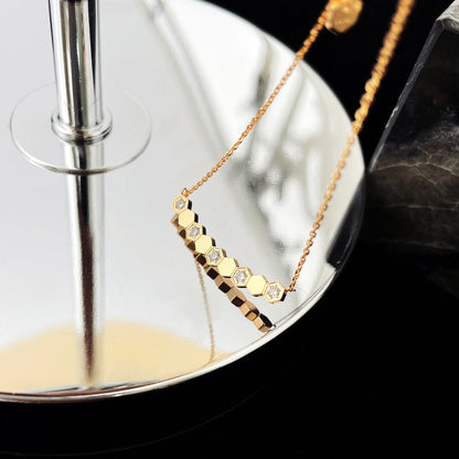 [：Polaidi Jewelry]BEE MY LOVE ダイヤモンドネックレス