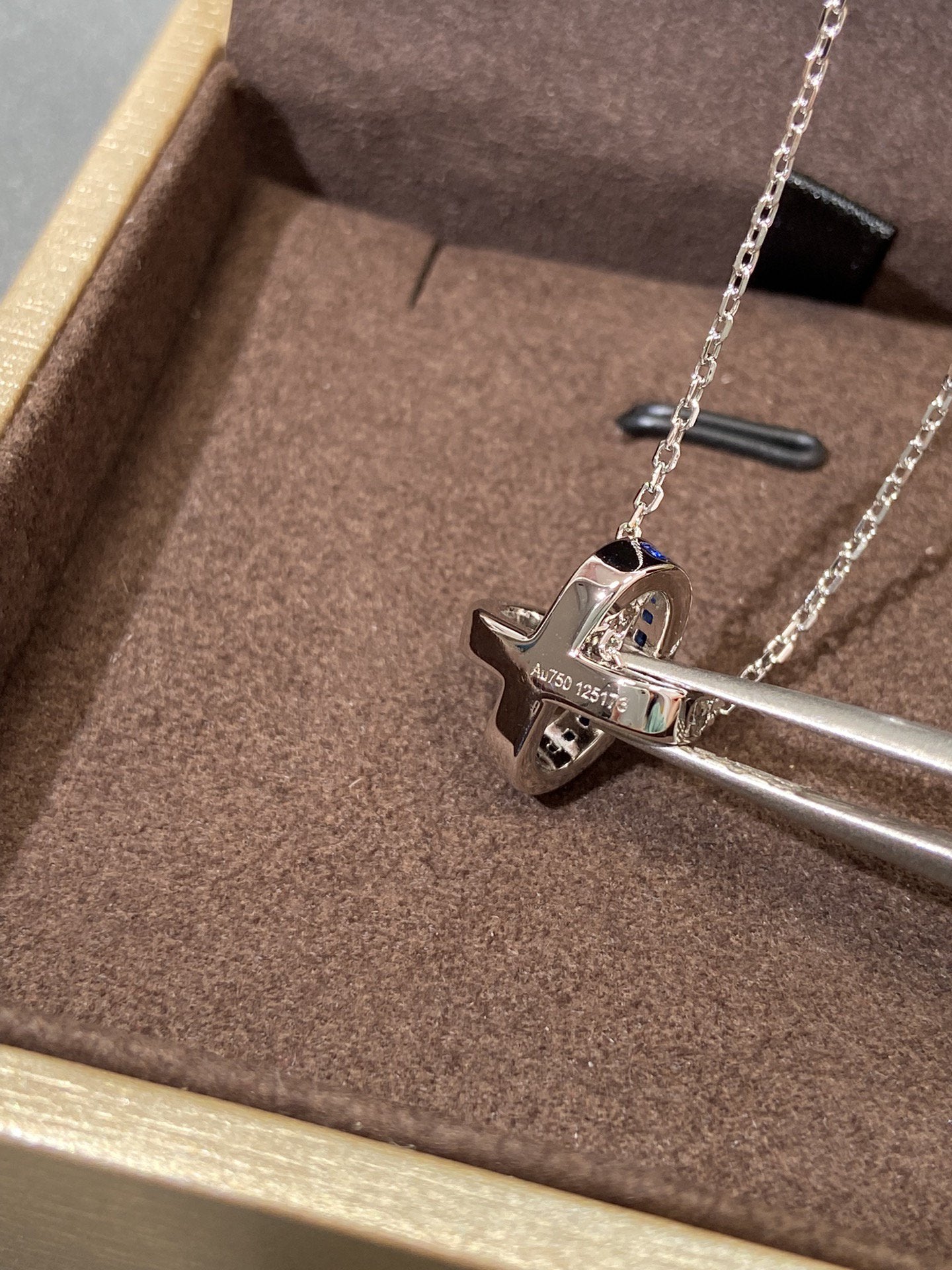 [：Polaidi Jewelry]LIENS DIAMOND SILVER NECKLACE