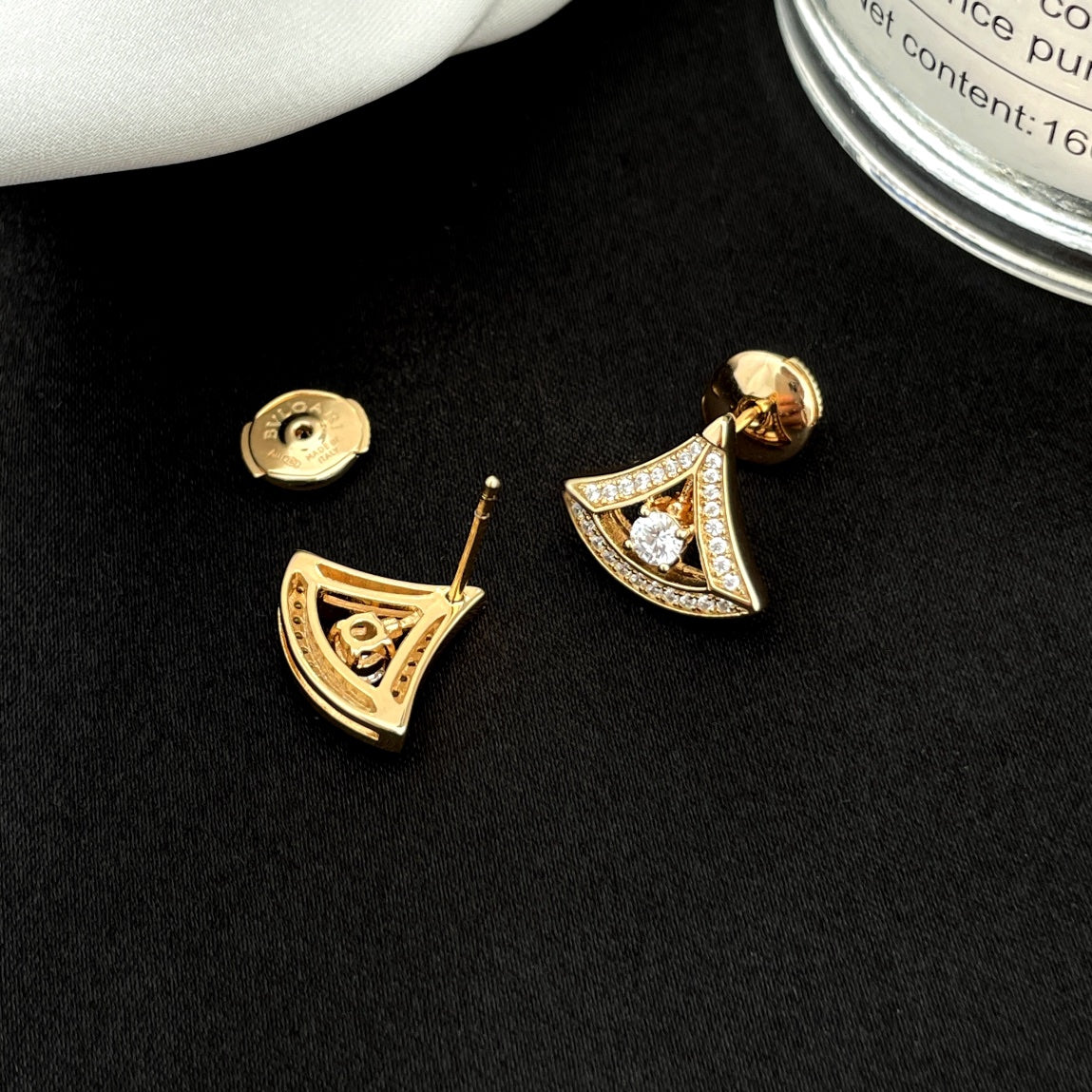 [：Polaidi]DREAM MINI DIAMOND STUD EARRINGS