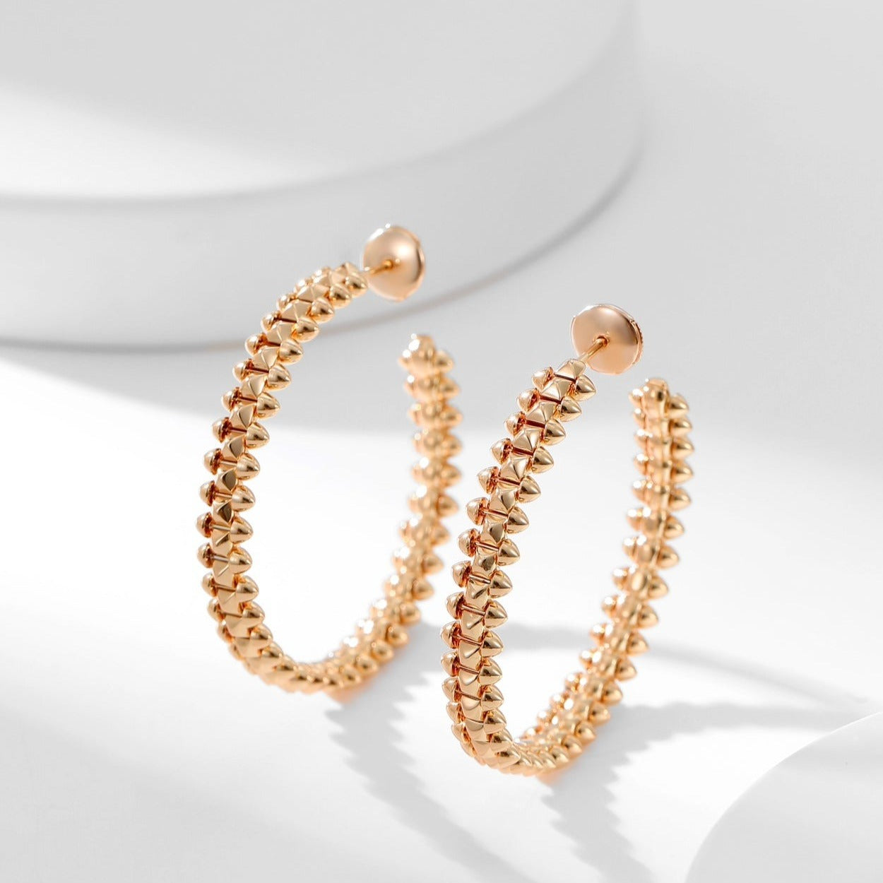 [：Polaidi Jewelry]CLASH HOOP EARRINGS