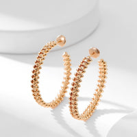 [Perlaura Jewelry ]CLASH HOOP EARRINGS
