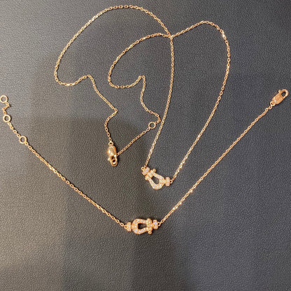 [：Polaidi Jewelry]FORCE 10 DIAMOND PINK GOLD NECKLACE MINI MODEL