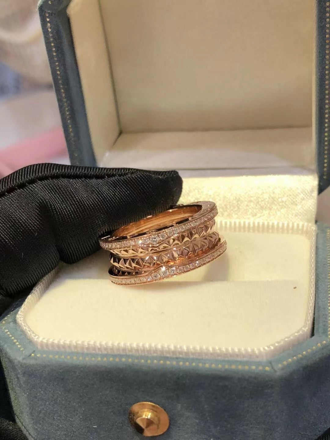 [：Polaidi]ZERO 1 ROCK DIAMOND PINK GOLD