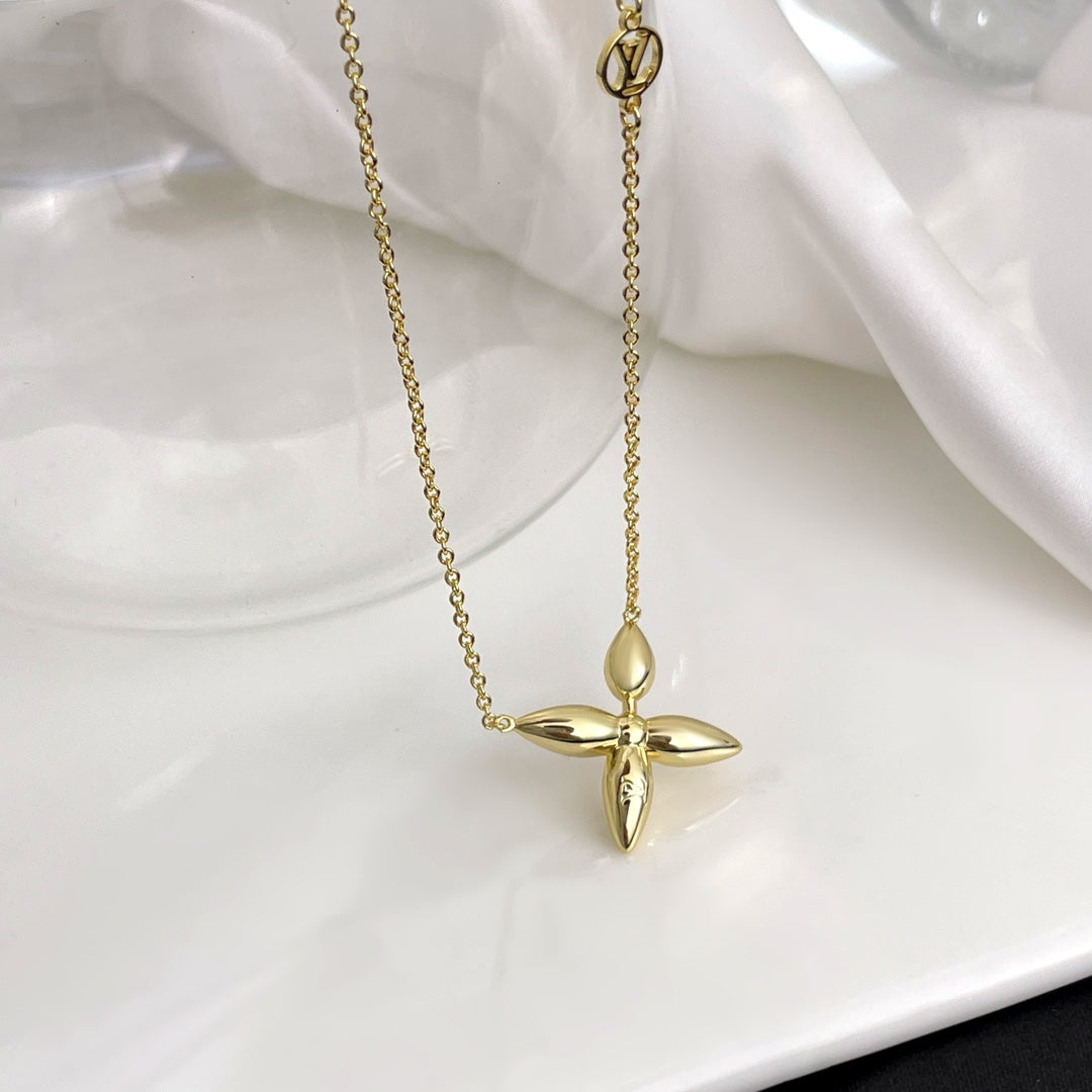 [：Polaidi Jewelry]LOUISETTE GOLD NECKLACE