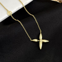 [Perlaura Jewelry ]LOUISETTE GOLD NECKLACE