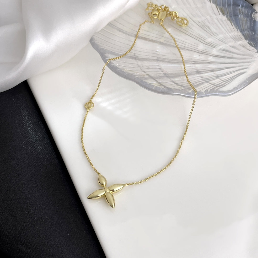 [：Polaidi Jewelry]LOUISETTE GOLD NECKLACE