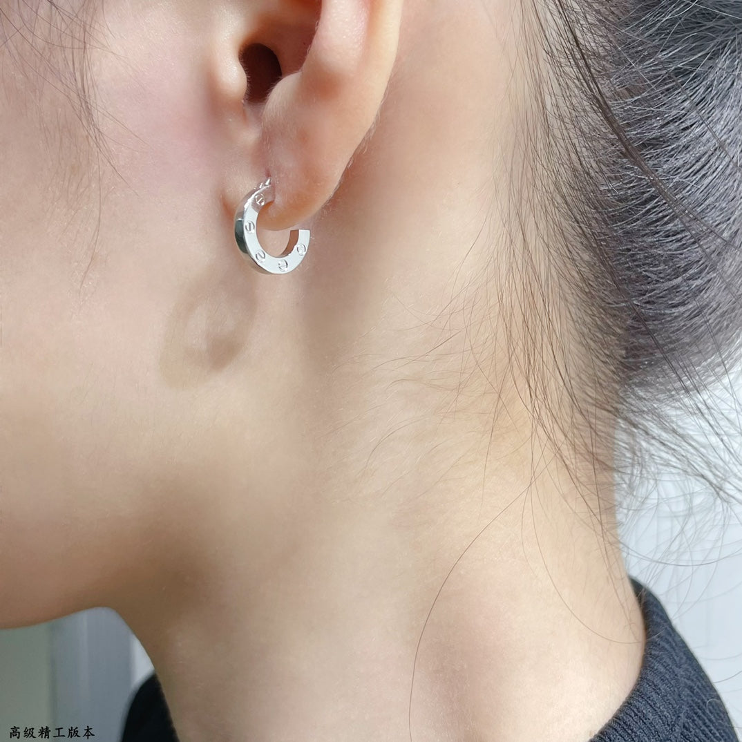 [Polaidi Jewelry]LOVE MINI EARRINGS