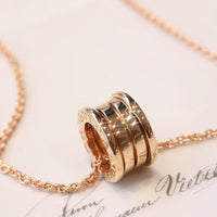 [Perlaura Jewelry ]ZERO 1 PINK GOLD NECKLACE