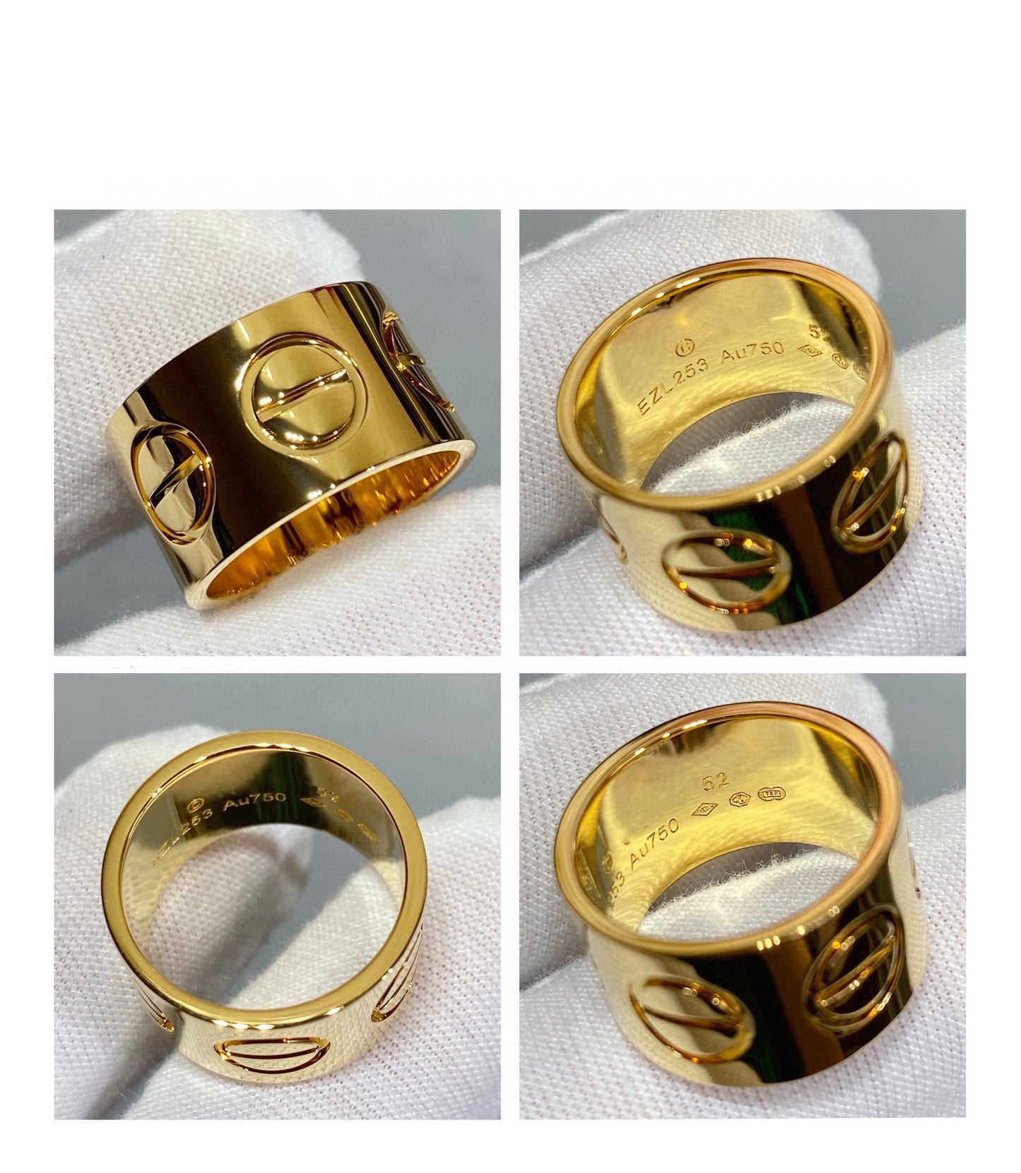 [：Polaidi Jewelry]LOVE 11MMラージリング