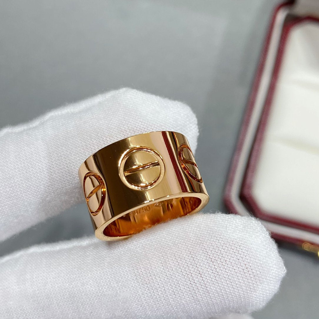[：Polaidi Jewelry]LOVE 11MMラージリング