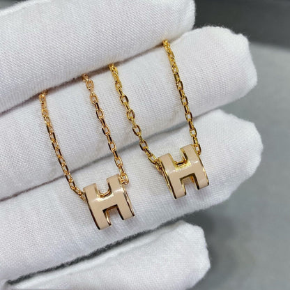 [Polaidi Jewelry]MINI POP H NECKLACE
