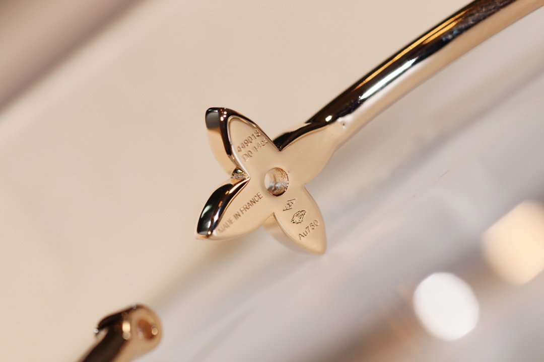 [：Polaidi Jewelry]IDYLLE GOLD OPEN BRACELET DIAMOND PAVED