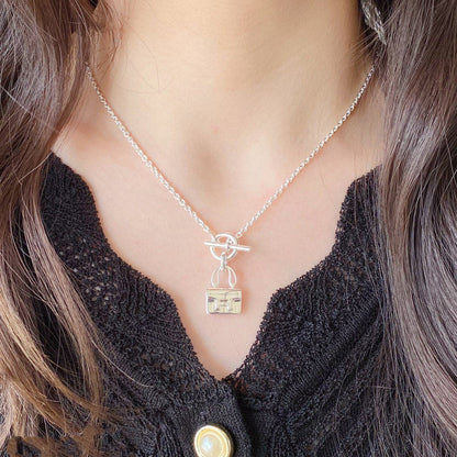 [Polaidi Jewelry]CONSTANCE PEDANT SILVER NECKLACE