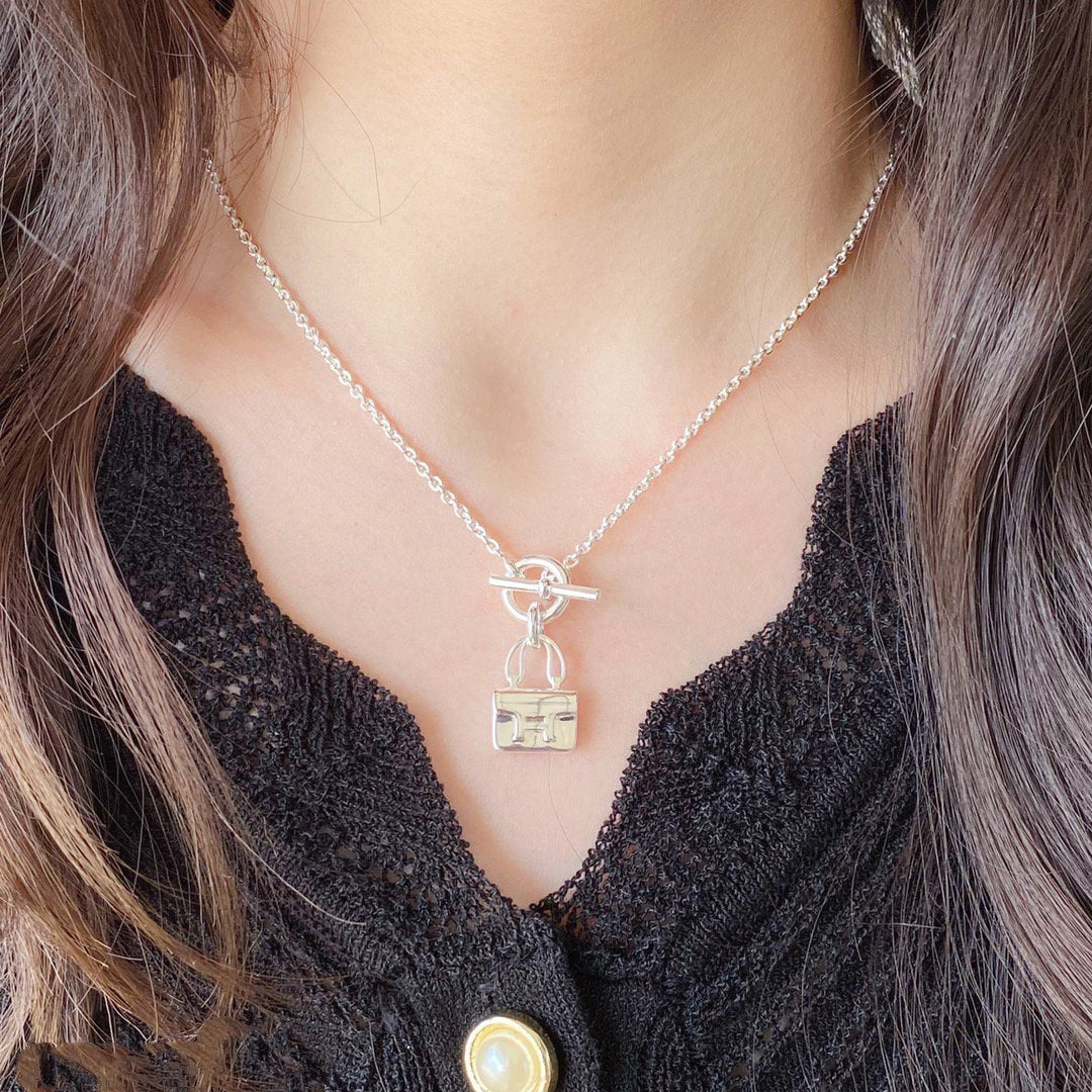 [：Polaidi Jewelry]CONSTANCE PEDANT SILVER NECKLACE
