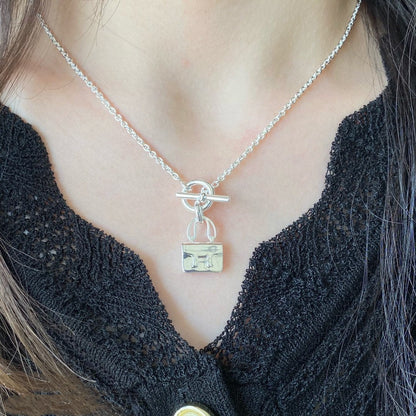[Polaidi Jewelry]CONSTANCE PEDANT SILVER NECKLACE