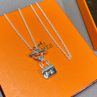 [Perlaura Jewelry ]CONSTANCE PEDANT SILVER NECKLACE