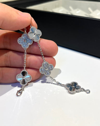 [Polaidi Jewelry] CLOVER 5 MOTIF LASER ブレスレット コレクション