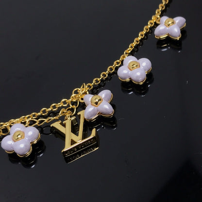 [Polaidi Jewelry]LOGO 6 MOTIF STAR AND SUN GOLD BRACELET