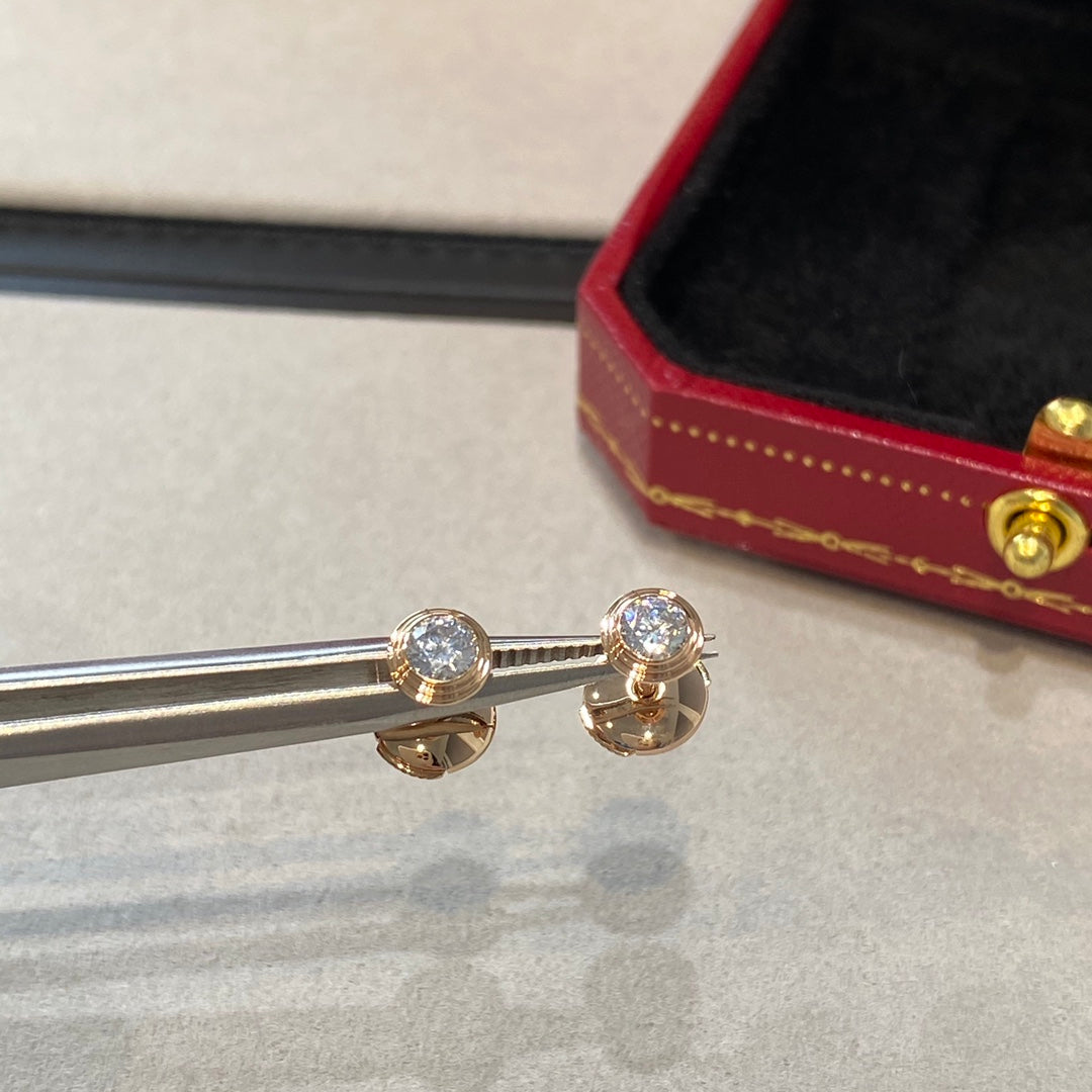 [：Polaidi Jewelry]ダムール ダイヤモンド イヤリング