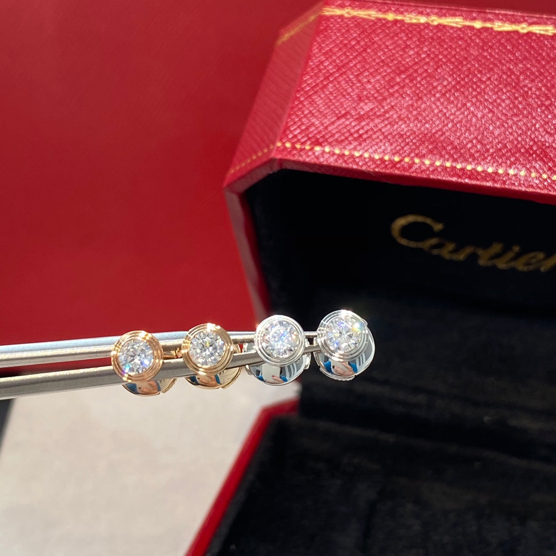 [：Polaidi Jewelry]ダムール ダイヤモンド イヤリング